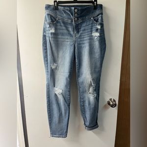 Lane Bryant magic waist signature fit high rise jegging